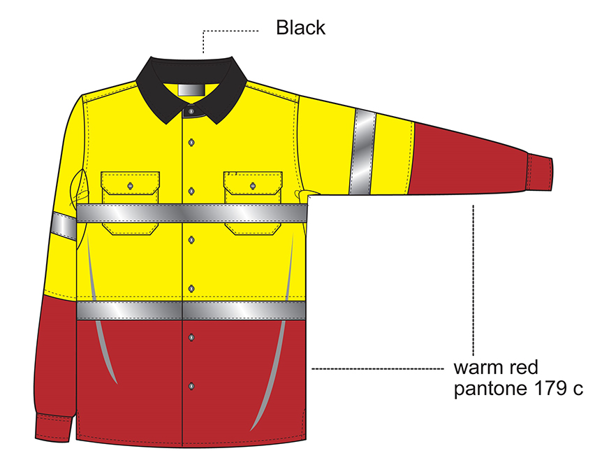 indigenous hi vis shirts