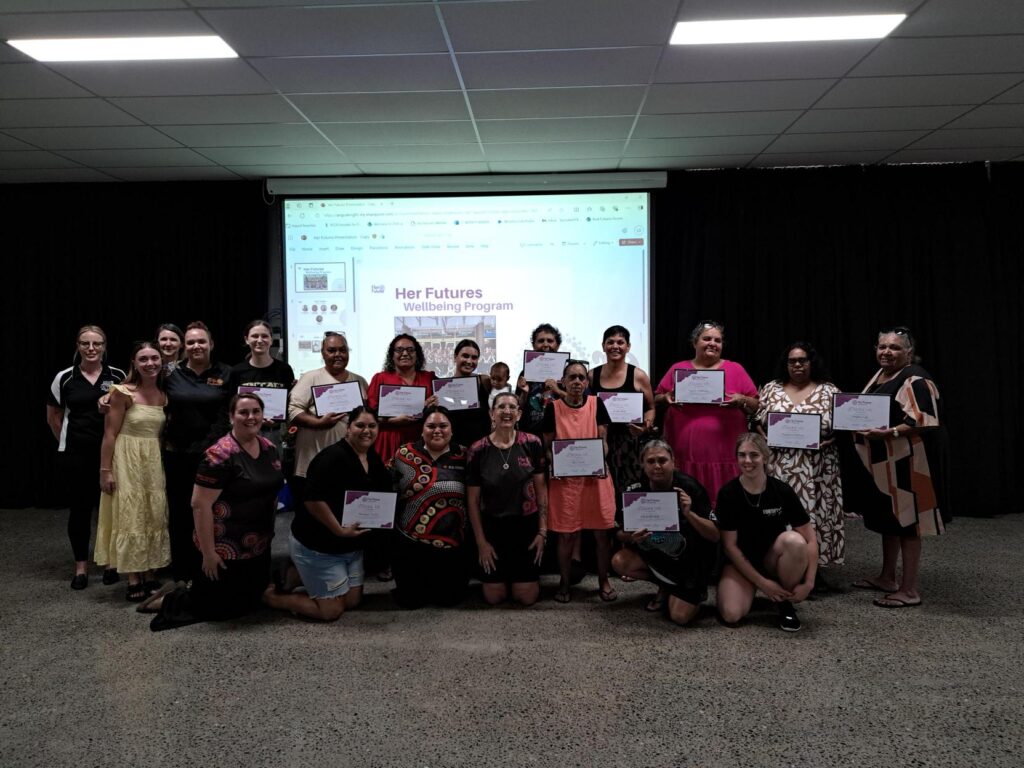 Her Futures Wellbeing Graduation