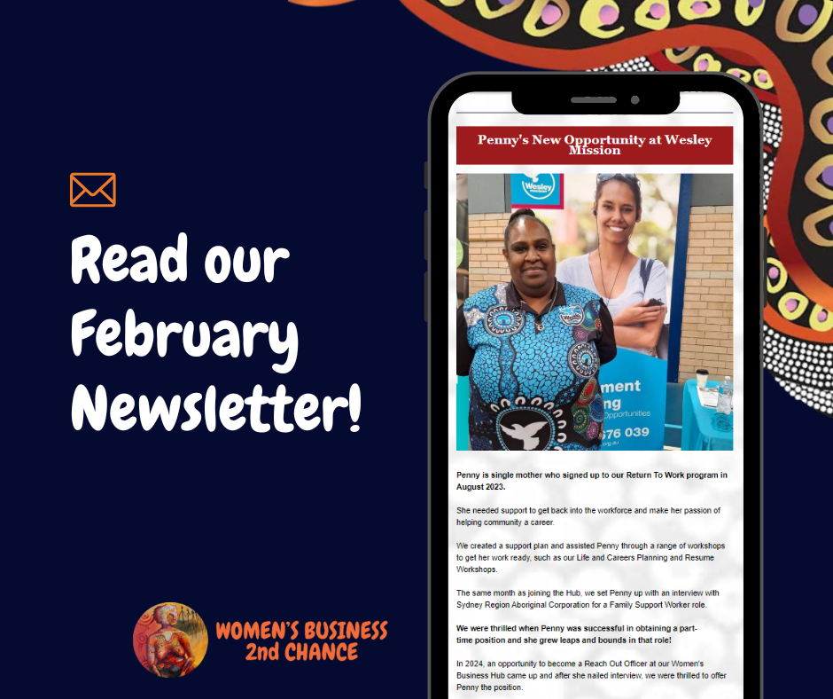 Women's Business 2nd Chance February Newsletter