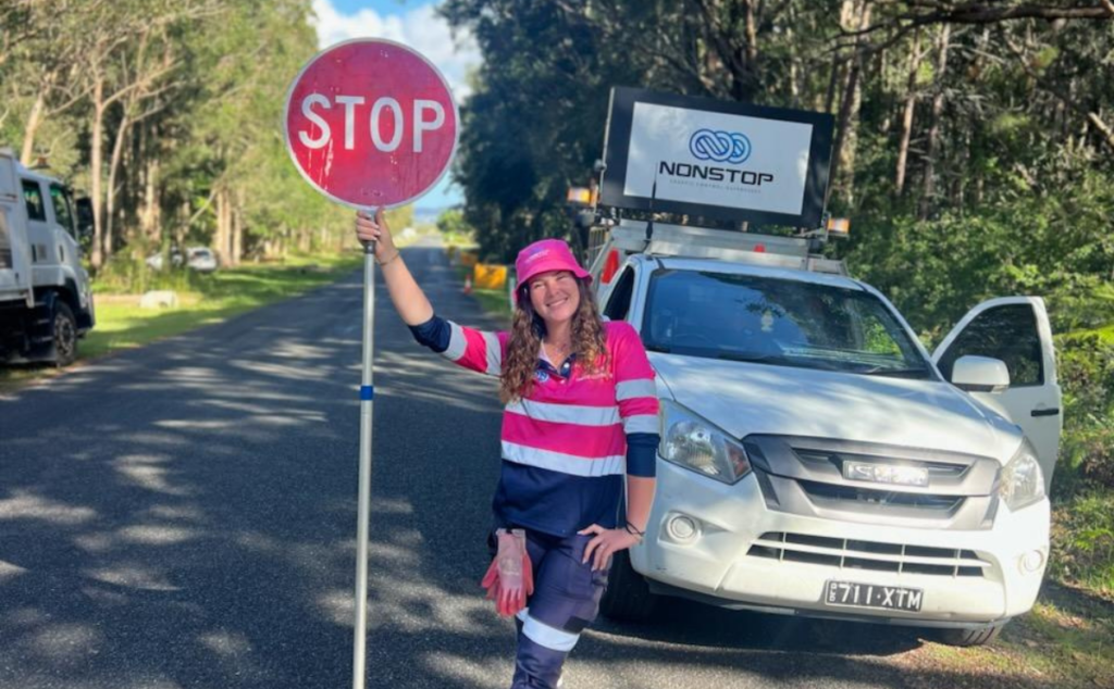Liley working on road
