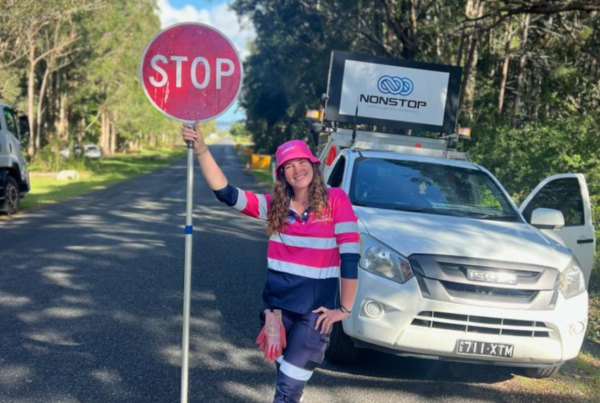 Liley working on road